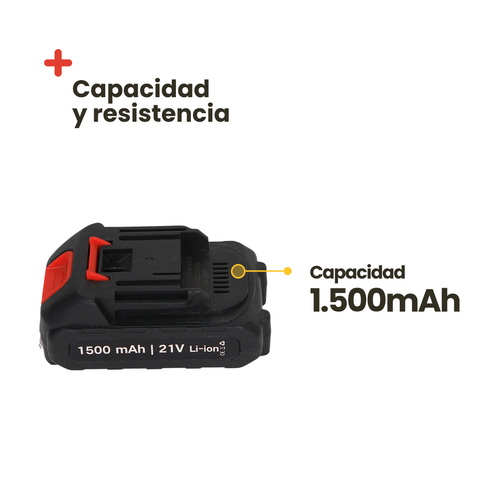 Bateria extra sopladores y sierra