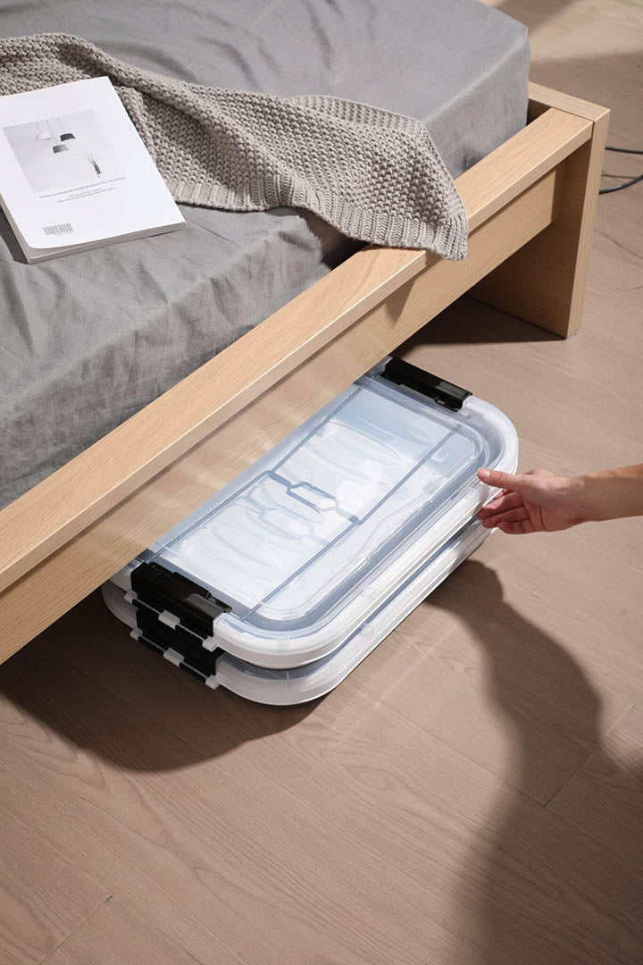 Cesto plegable con tapa - 30 Litros