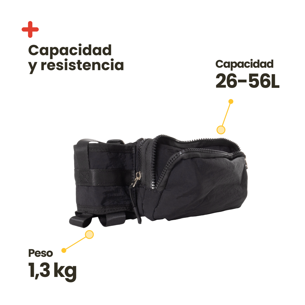 Inuitz Waterproof Hydration Fanny Pack for Running and Outdoors