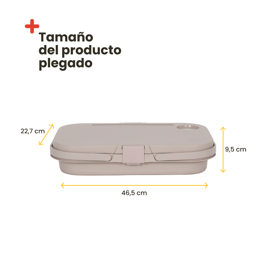 Cesta de transporte plegable