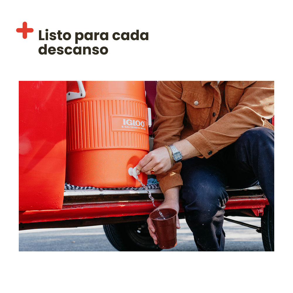 Thermos IGLOO SEAT TOP 19 L. Orange