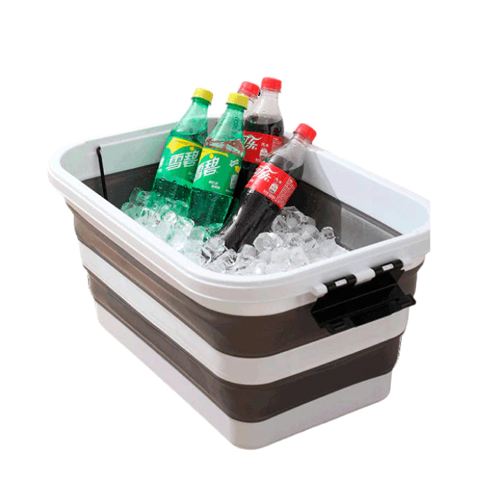 Cesto plegable con tapa - 30 Litros