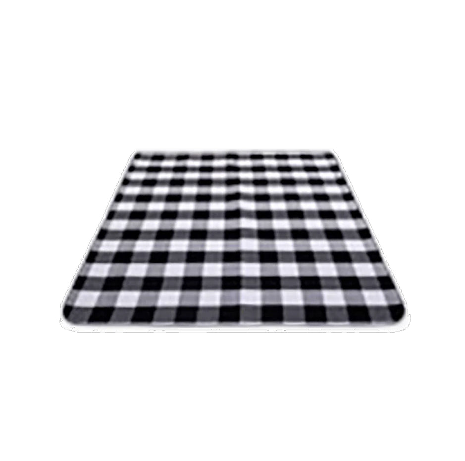 Couverture/tapis de pique-nique noir