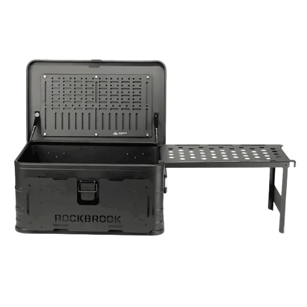Caja almacenamiento 30L negra Inuitz