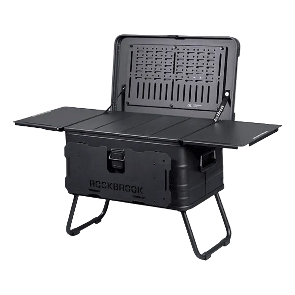 Caja almacenaje 50L negra Inuitz