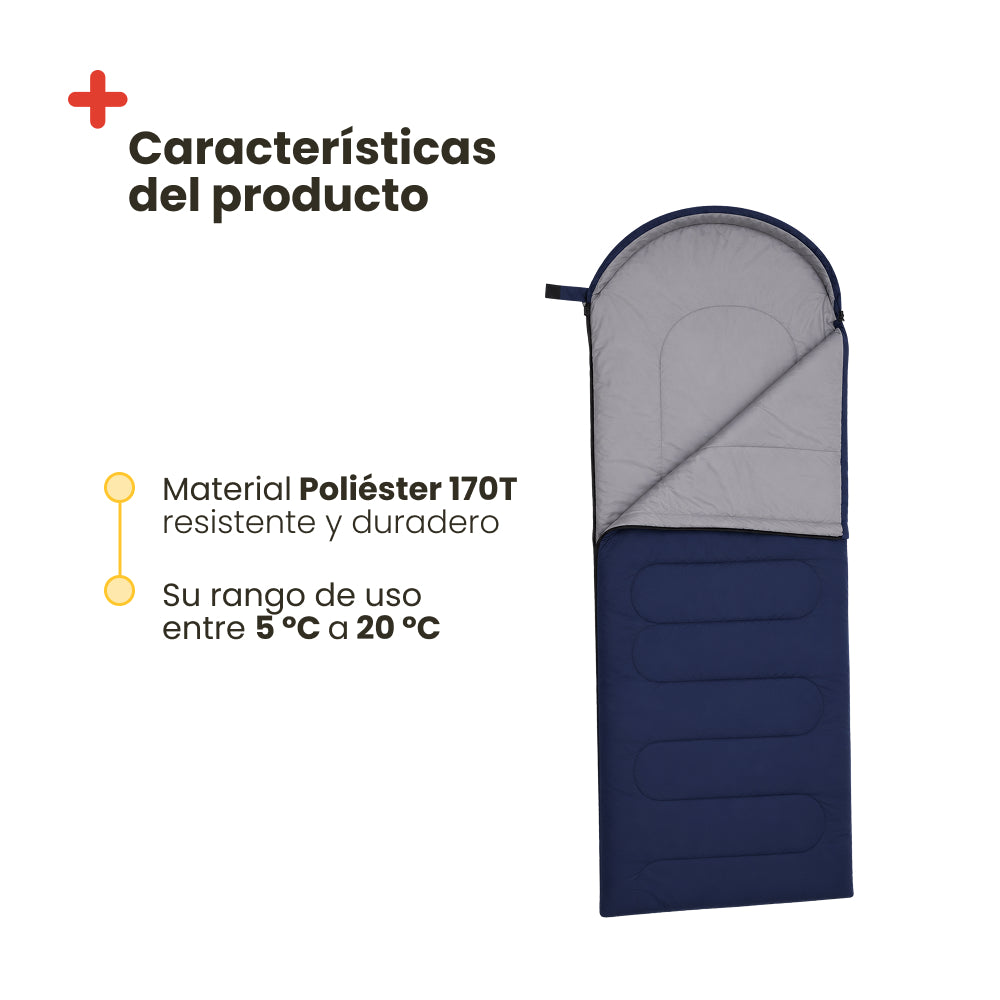 Saco de Dormir 5/+20ºC