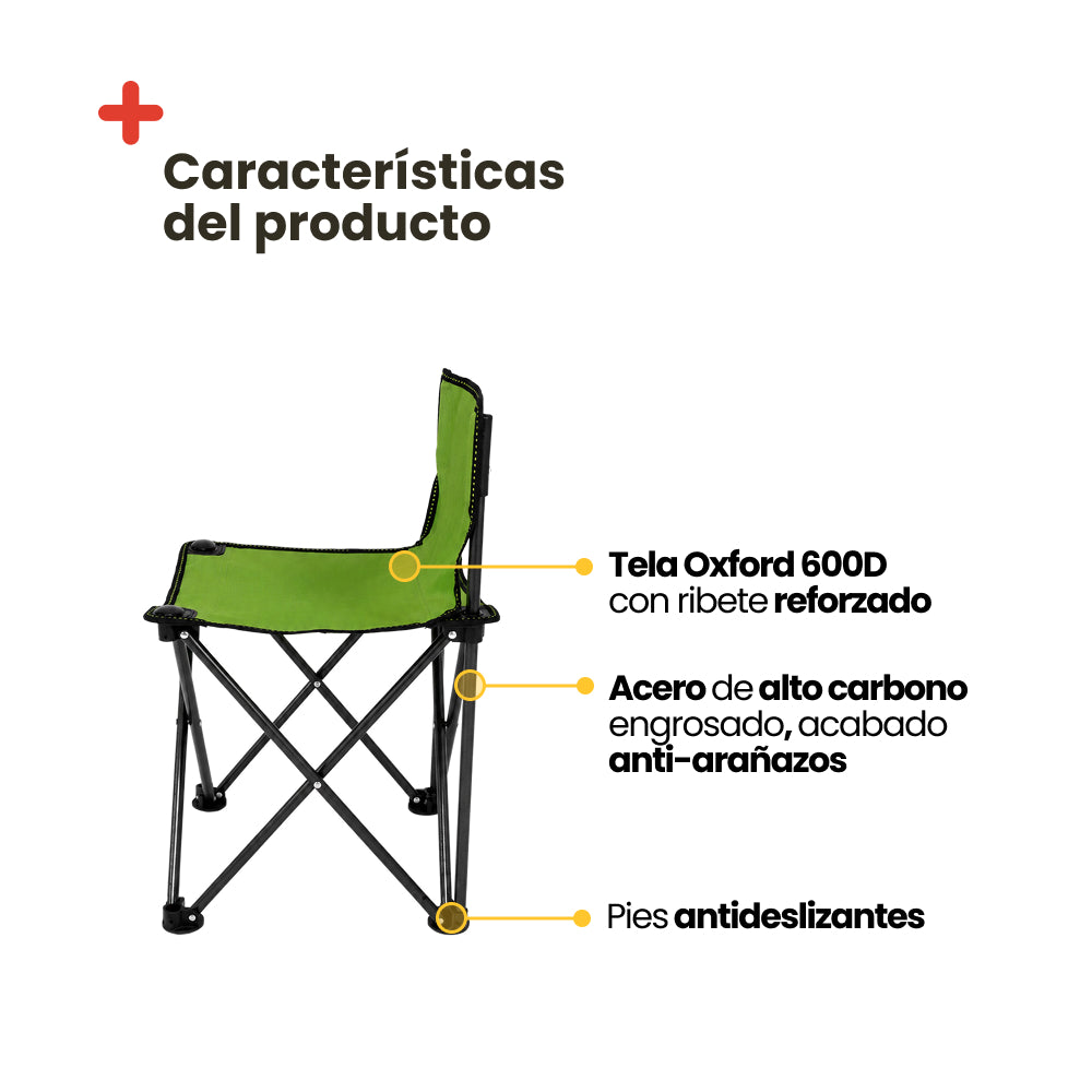 Set de mesa y sillas plegables