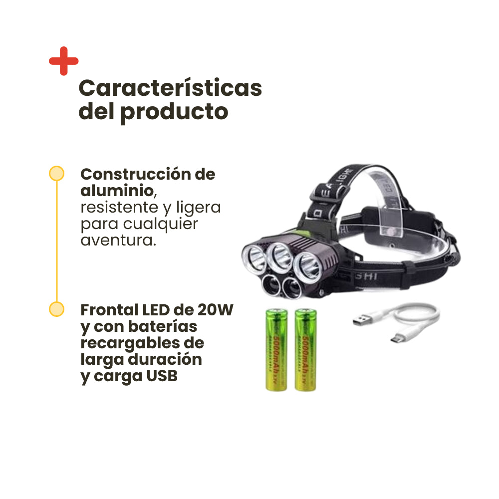 Linterna frontal