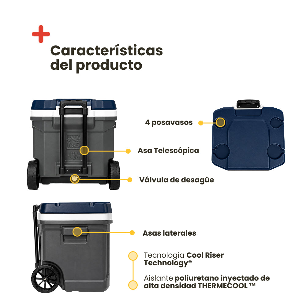 MaxCold Latitude 62 Roller - 58 Litros