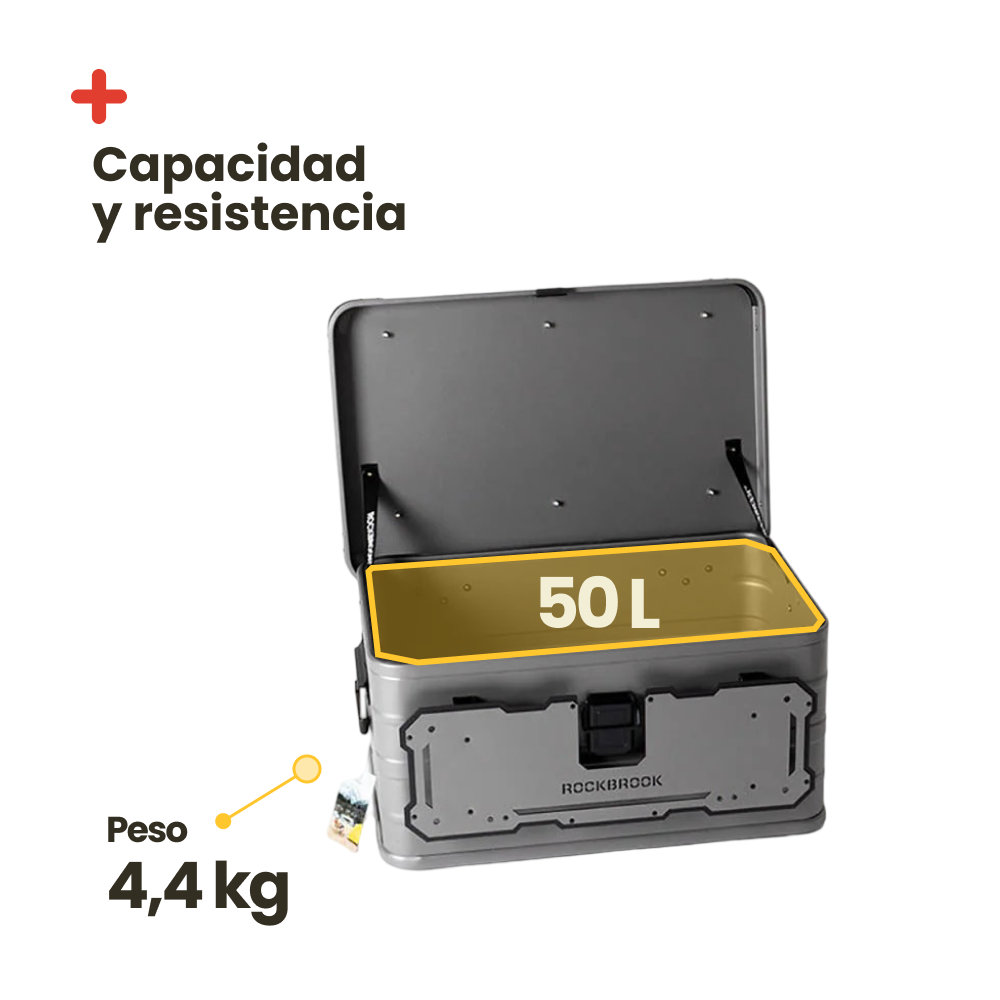 Caja de almacenamiento multifunción - 50 Litros