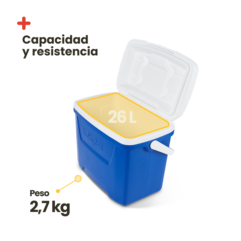 Nevera portátil laguna 28. Azul