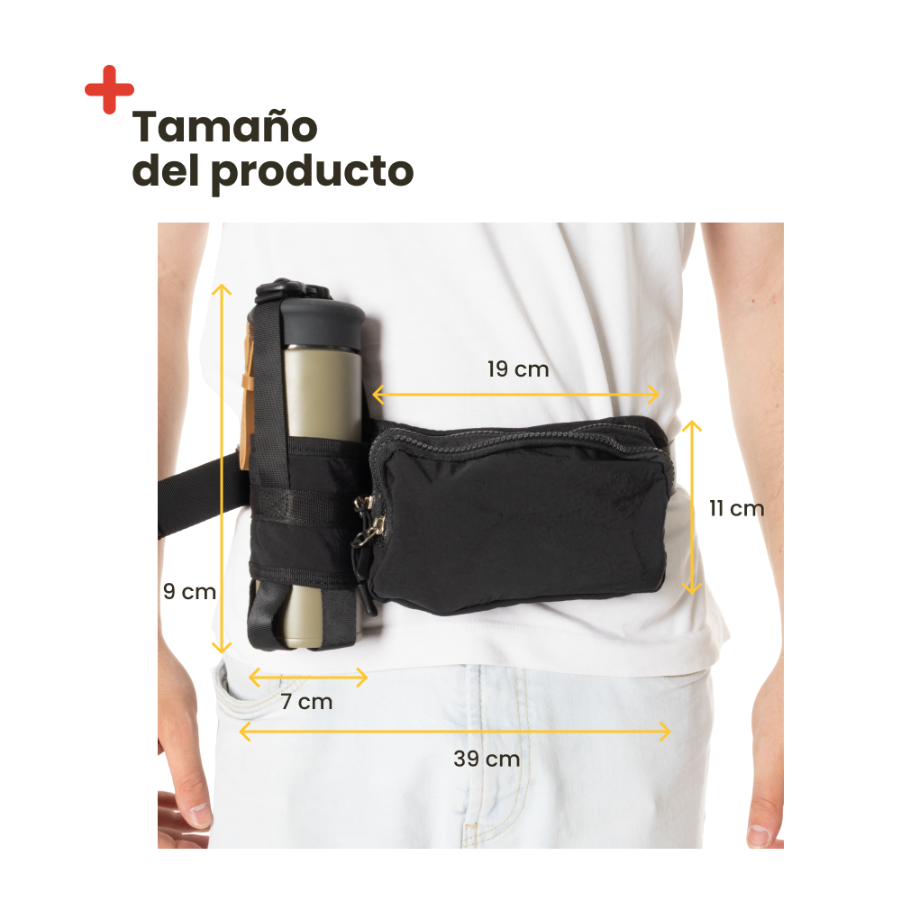 Inuitz Waterproof Hydration Fanny Pack for Running and Outdoors