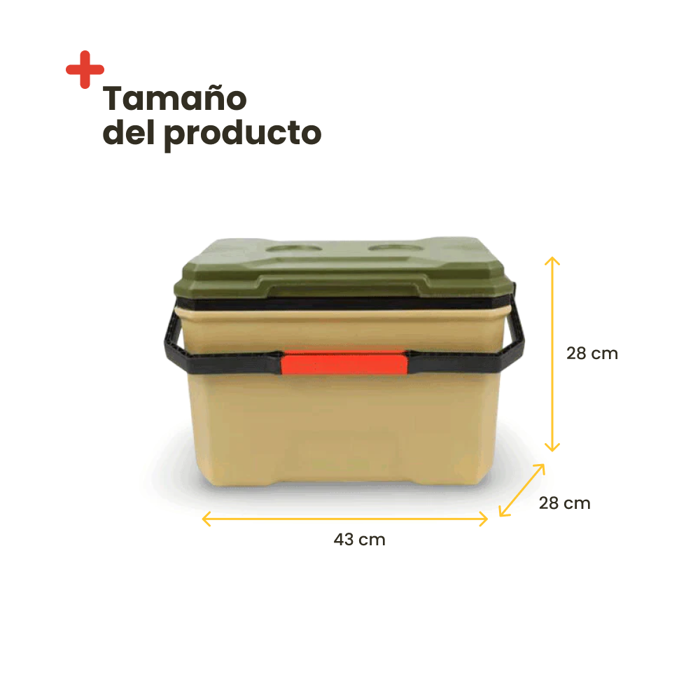Nevera Inuitz Explorer 16 litros con posavasos
