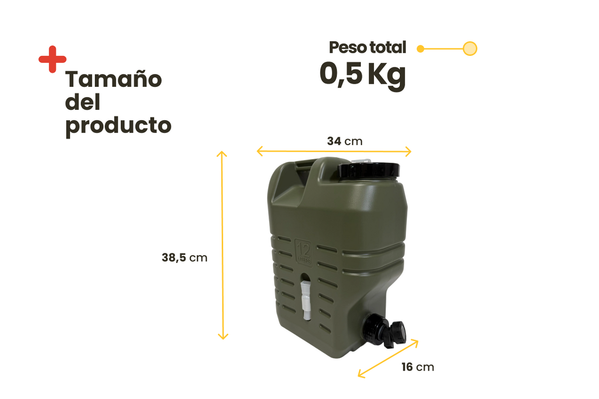 Inuitz 12L Portable Water Tank