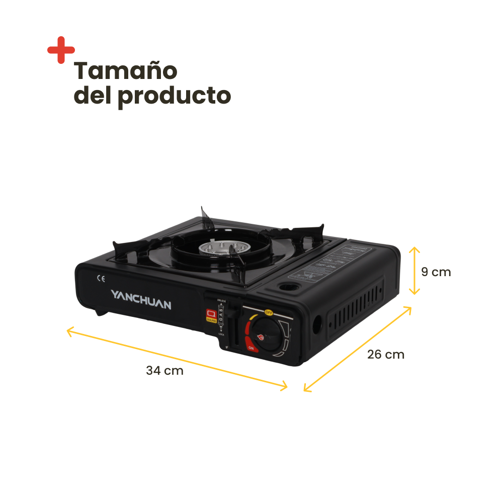 Hornillo individual de gas