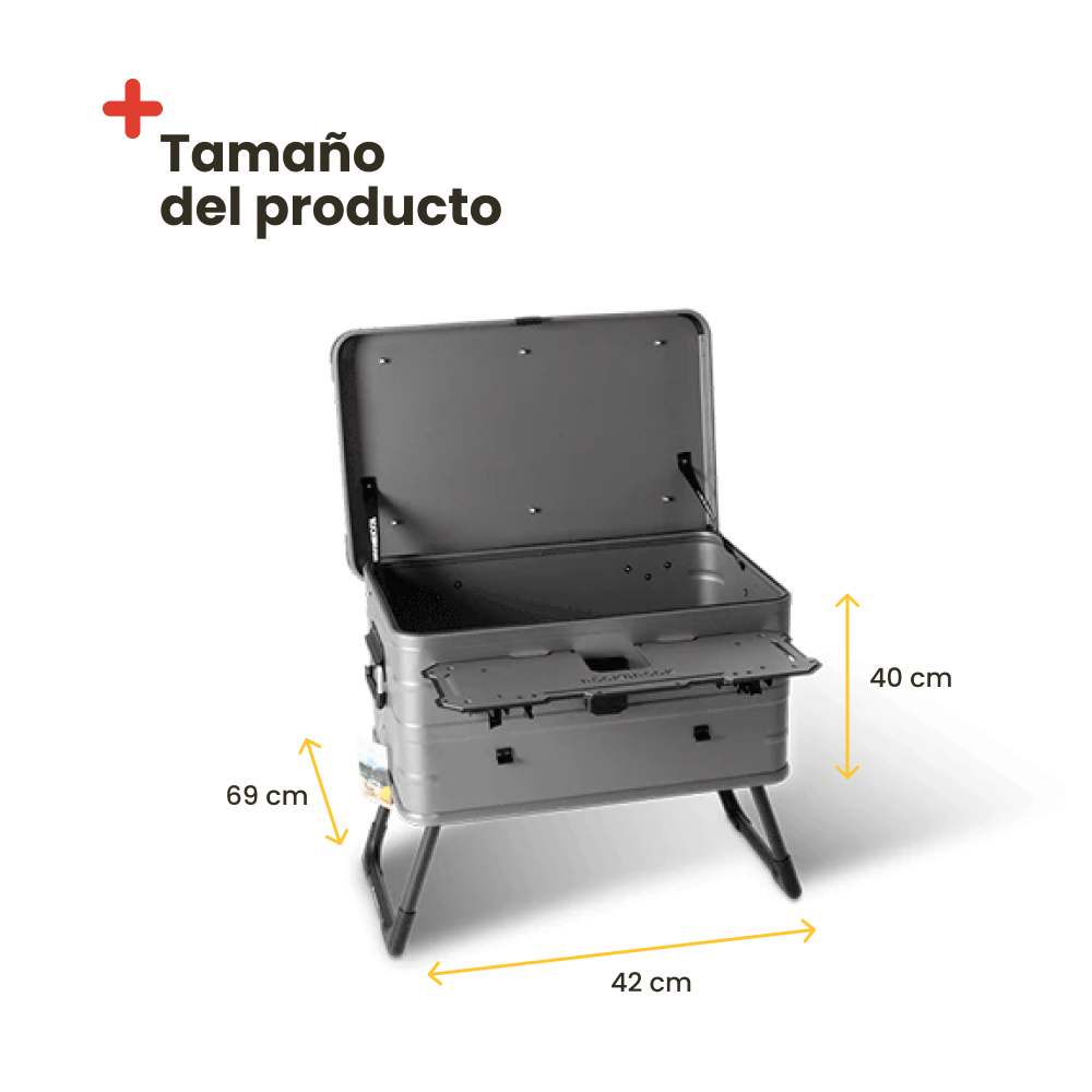 Caja de almacenamiento multifunción - 50 Litros