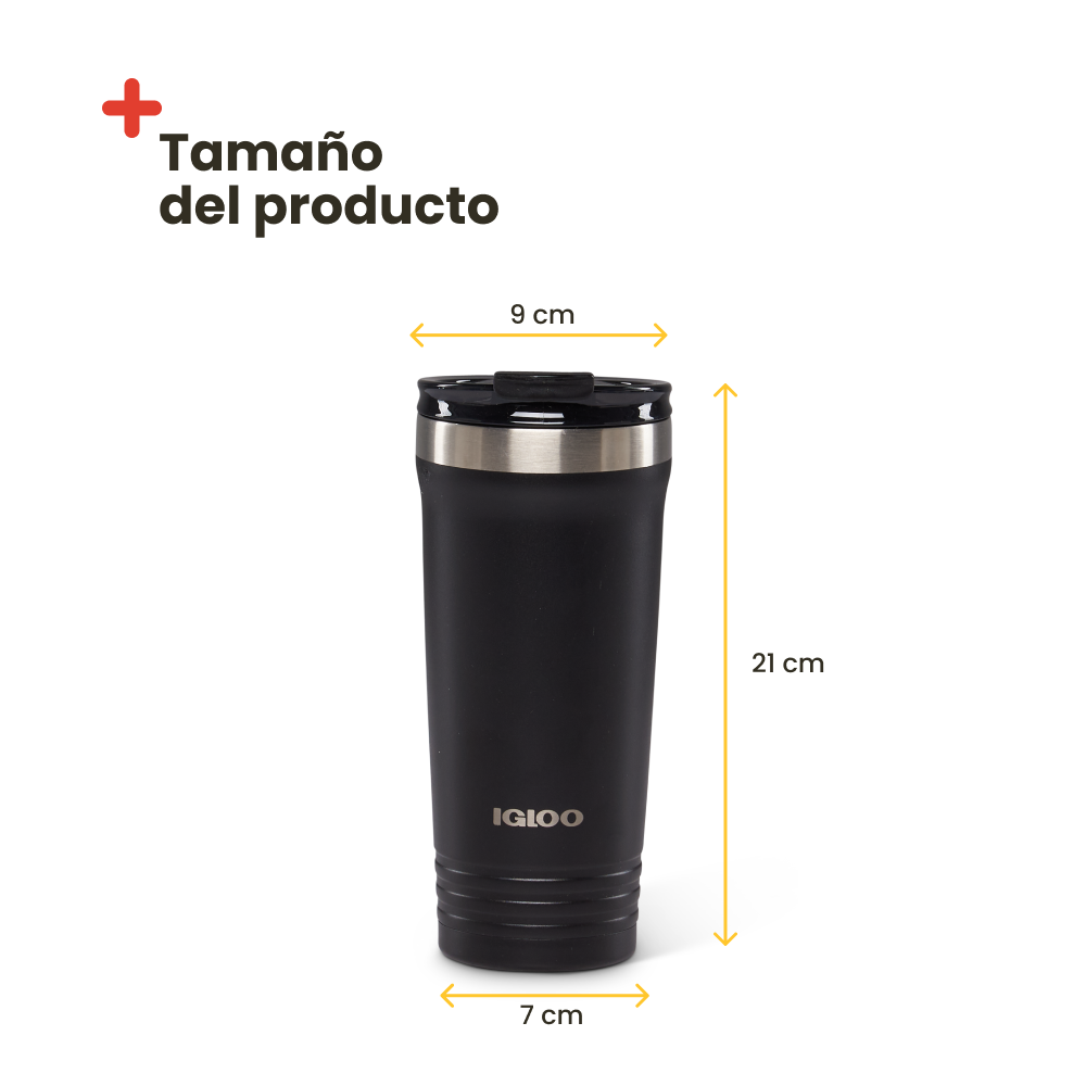 Bouteille Igloo TMBLR 650 ml. Noire