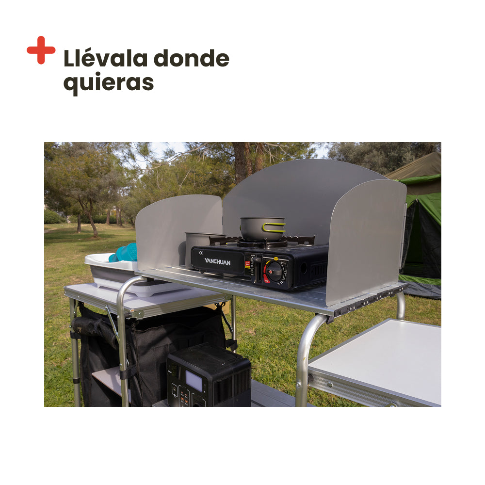 Hornillo individual de gas