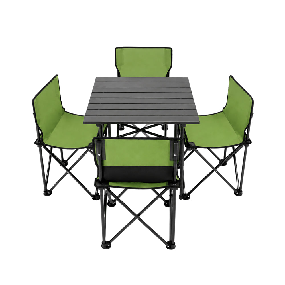 Set de mesa y sillas plegables