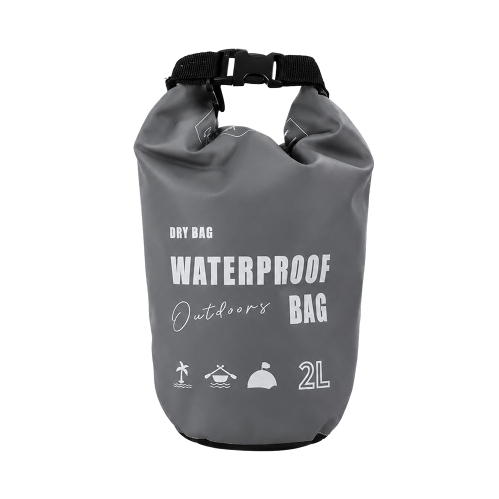 Waterproof bag 2L. Gray