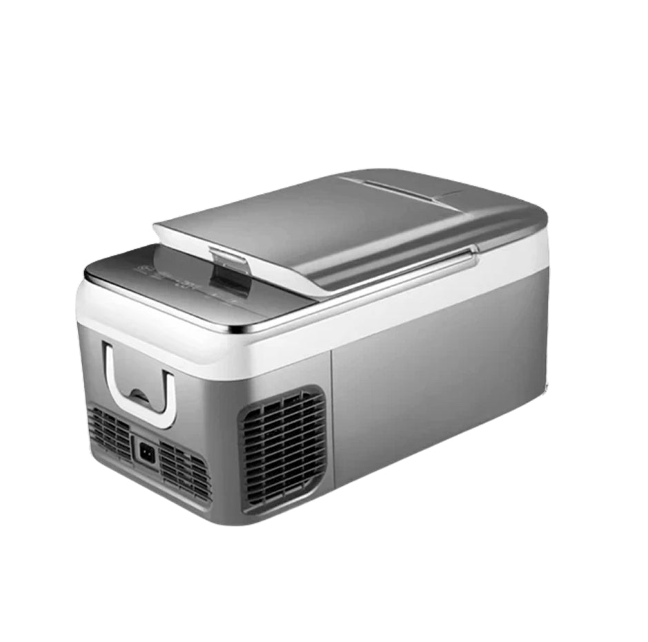 Nevera/Congelador eléctrica 18 litros con compresor 12/220V, rango de temperatura +10/-20ºC