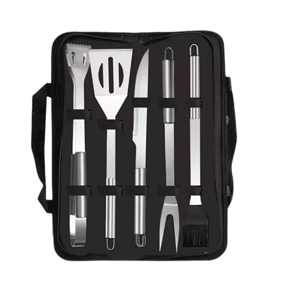 Barbecue cutlery set - made of high-quality iron