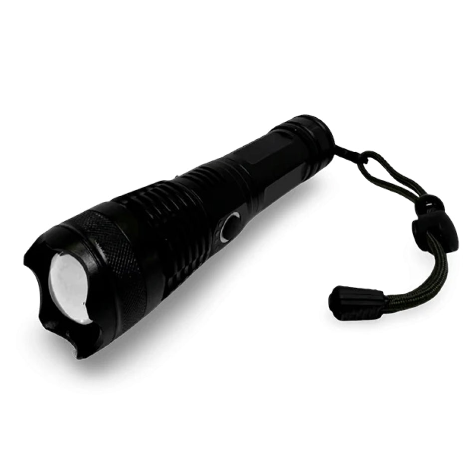 Lampe de poche avec zoom télescopique