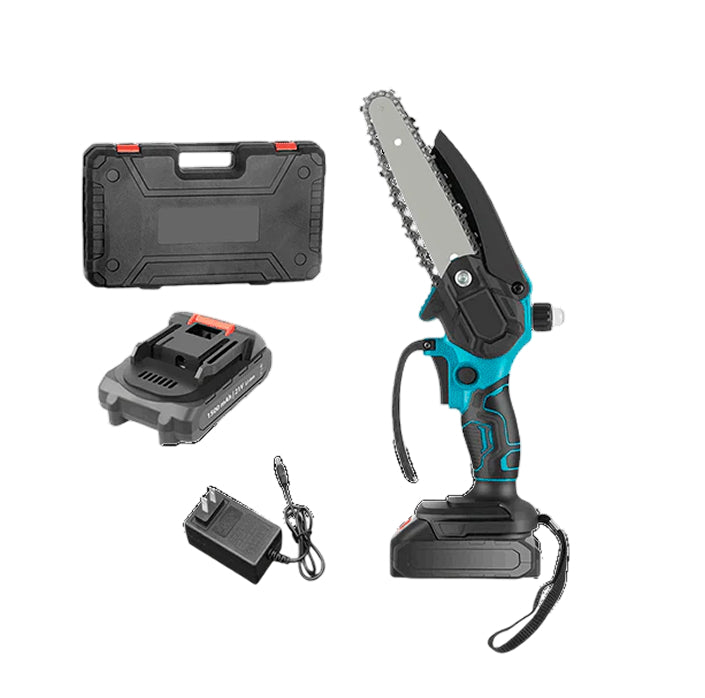 Mini motosierra para camping