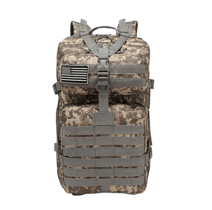 Military style tactical backpack. 56L