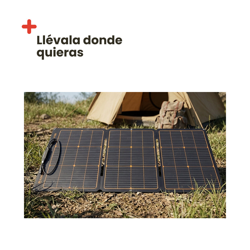 Placa solar flexible 120W