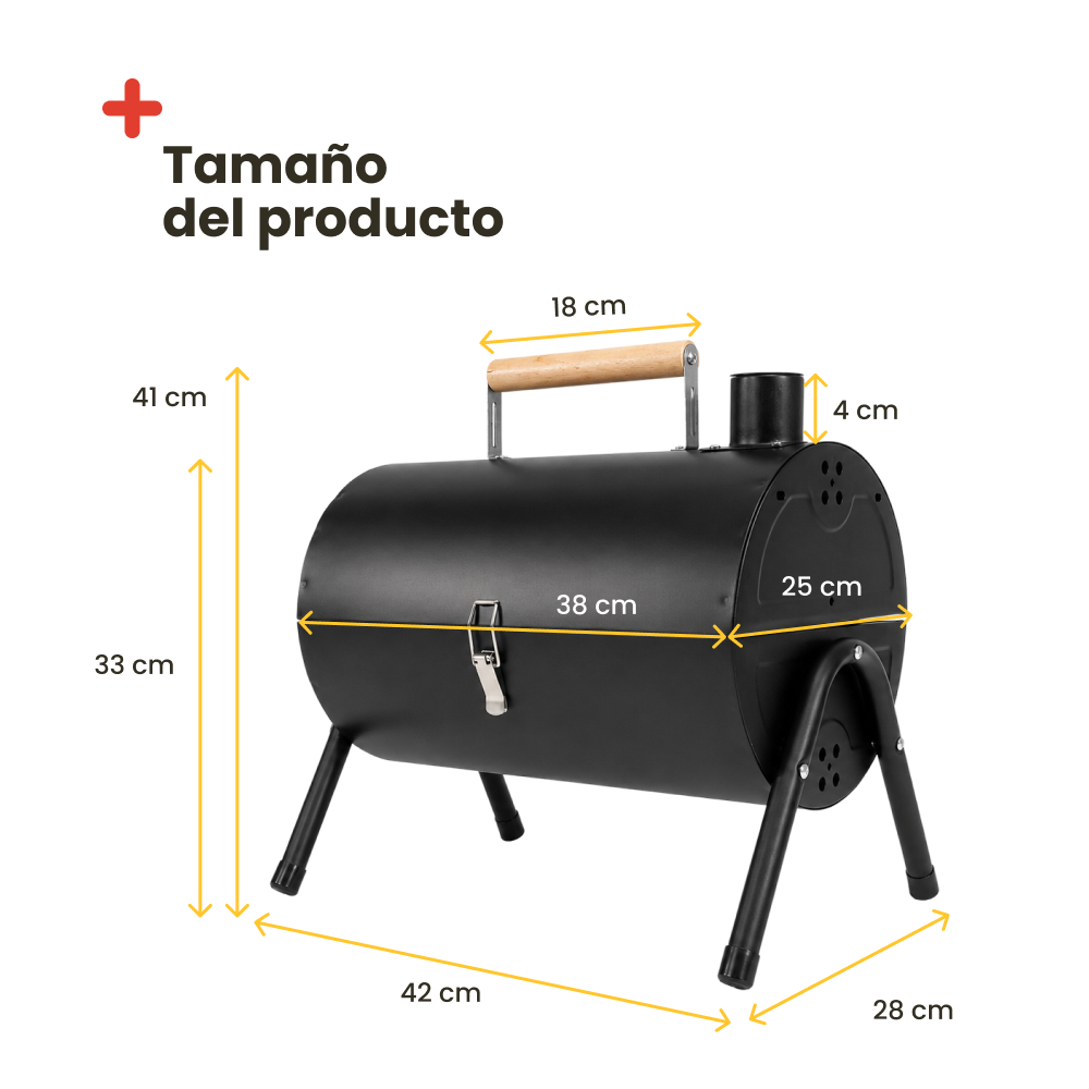 Portable Smoker Style Barbecue