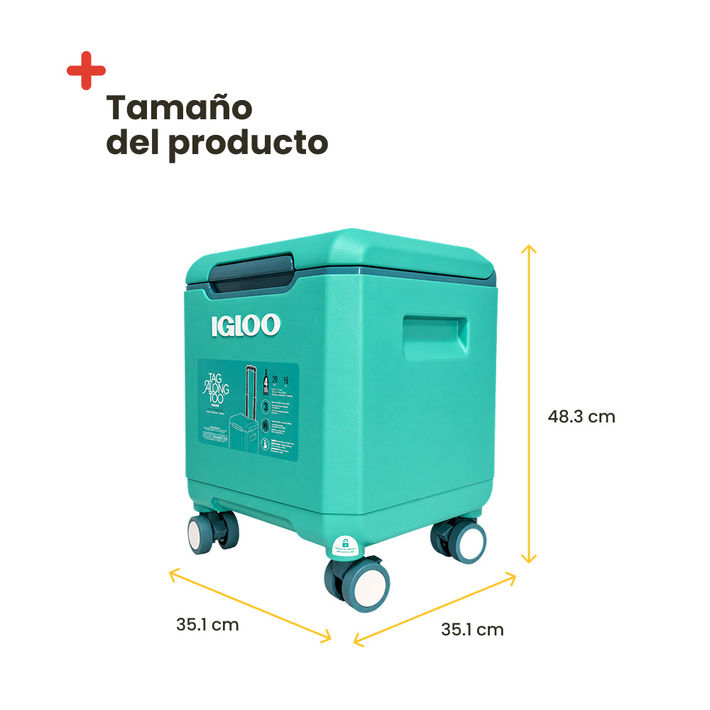 Tag Along Too 360 Spinner Cooler - 19 Litros