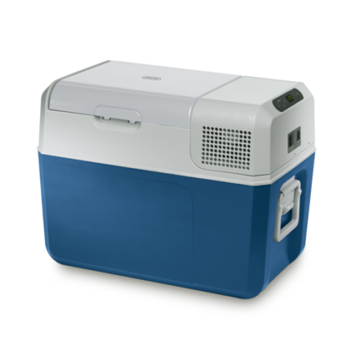 nevera portátil con compresor eléctrico Mobicool MCF40 azul