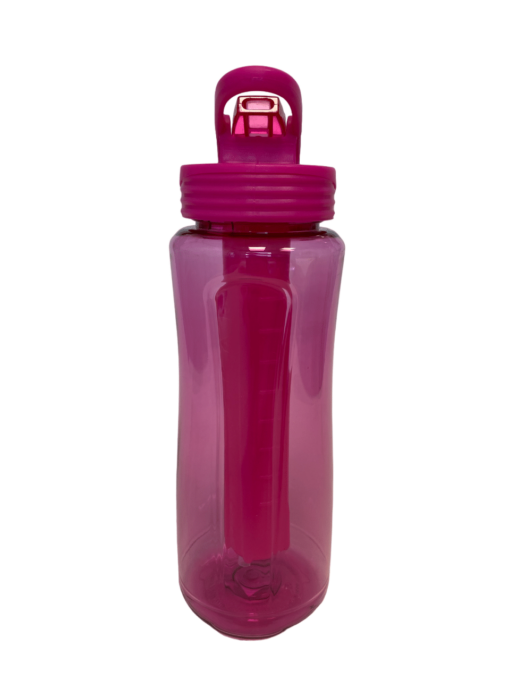 Botella reutilizable con pajita COOL GEAR COVE 710 ml rosa