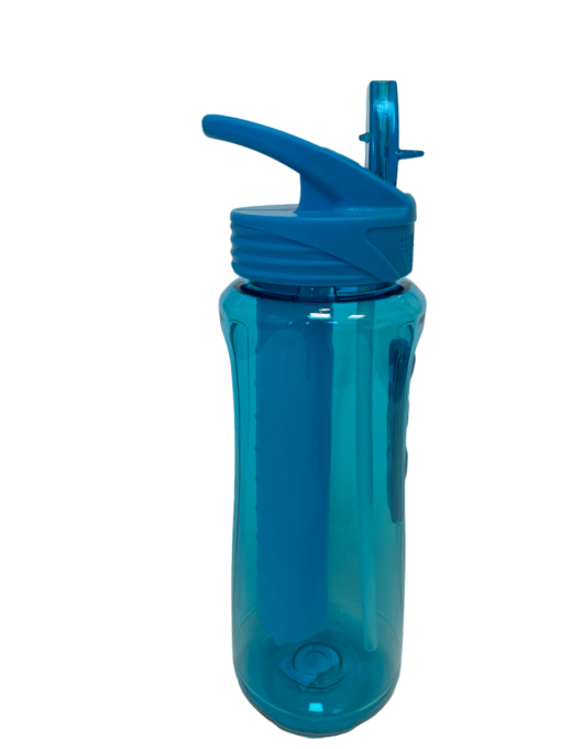 Botella reutilizable con pajita COOL GEAR COVE 710 ml azul