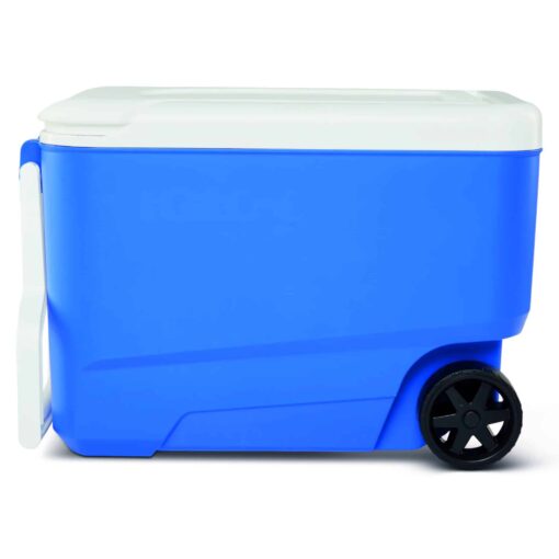 Nevera portátil con ruedas IGLOO WHEELIE COOL 38 de 36 litros azul