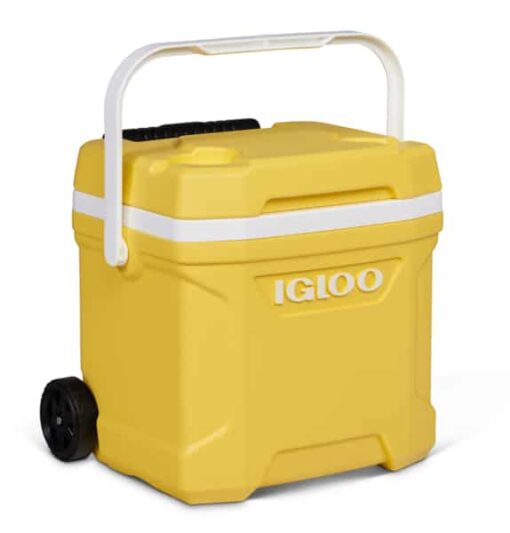 Nevera portátil con ruedas de IGLOO Latitude Roller 16 Con Capacidad De 15 litros amarilla
