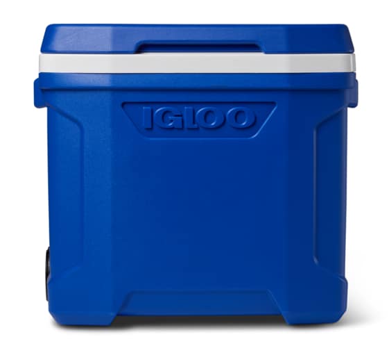 Nevera portátil con ruedas de IGLOO Profile Roller 28 con capacidad de 26 litros color azul