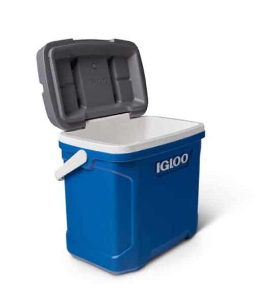 Nevera portátil IGLOO Latitude 30 con capacidad de 28 litros azul