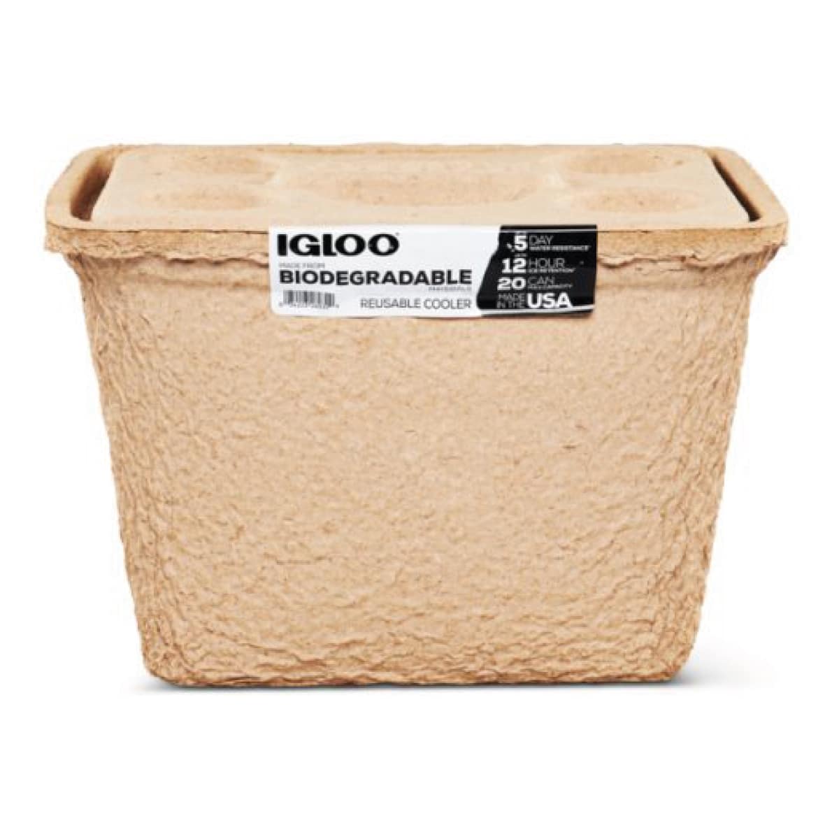Nevera rígida biodegradable de IGLOO Recool eco friendly con capacidad de 15 litros