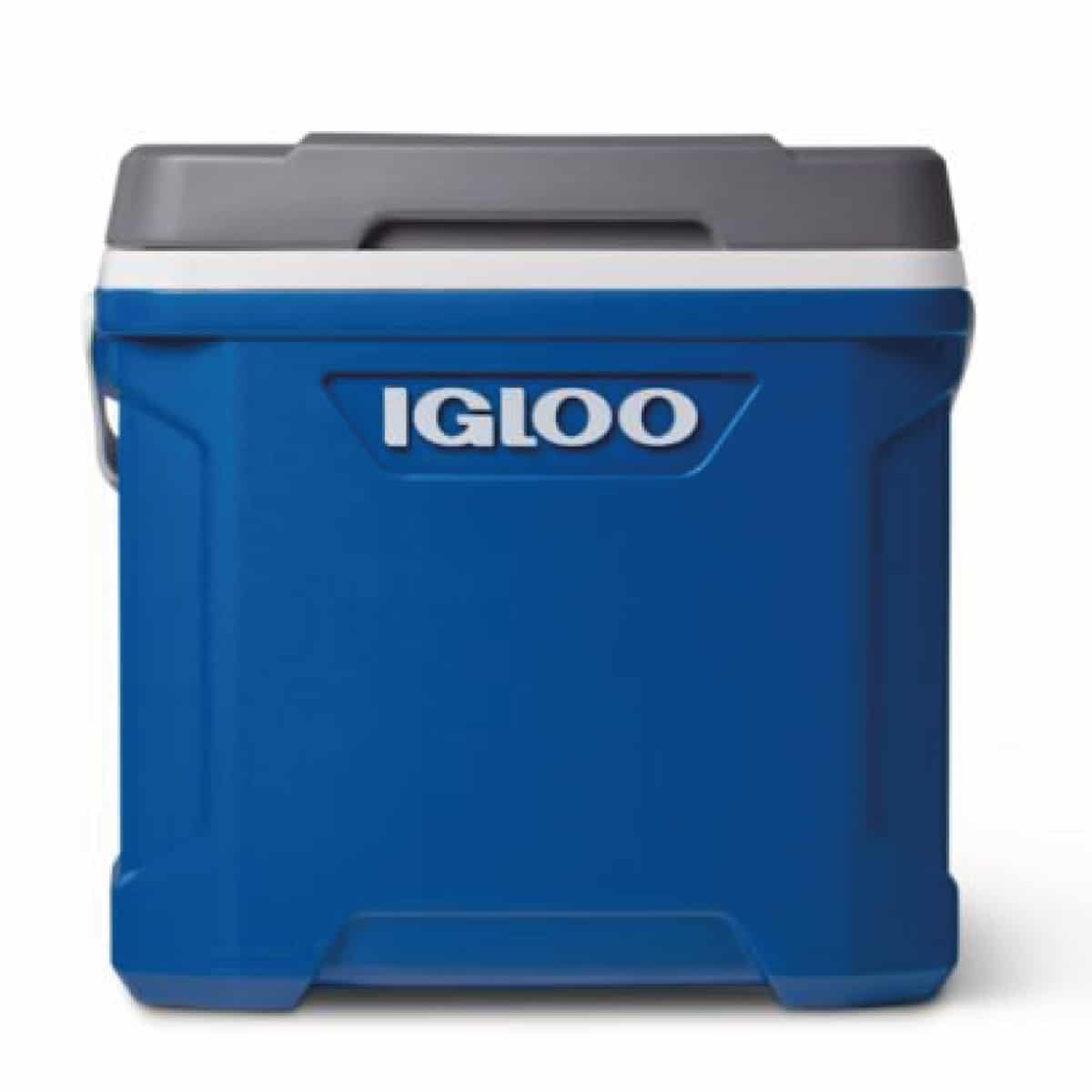 Nevera portátil rígida IGLOO Latitude 30 con capacidad de 28 litros color azul
