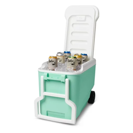 Nevera Portátil con ruedas IGLOO WHEELIE COOL 38 Mint