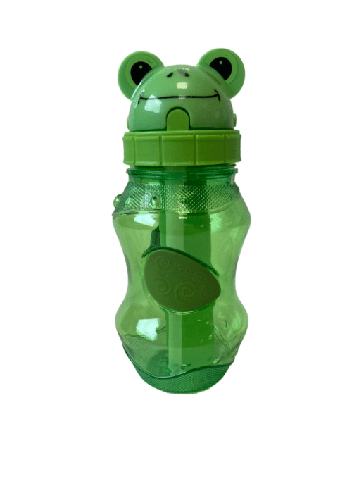 botella infantil COOL GEAR forma de rana color verde