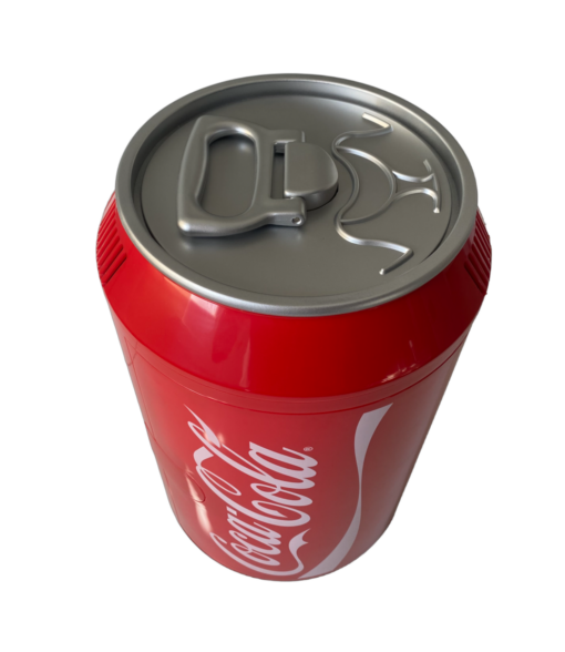 mini nevera para habitación lata de coca-cola