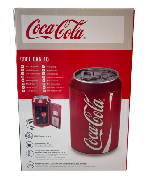 frigorífico mini coca-cola caja