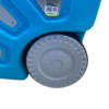 Nevera portátil con ruedas Pinnacle 45 litros con ruedas azul/gris