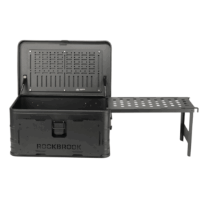 Caja de Almacenamiento Inuitz 30L Negra con Mesa